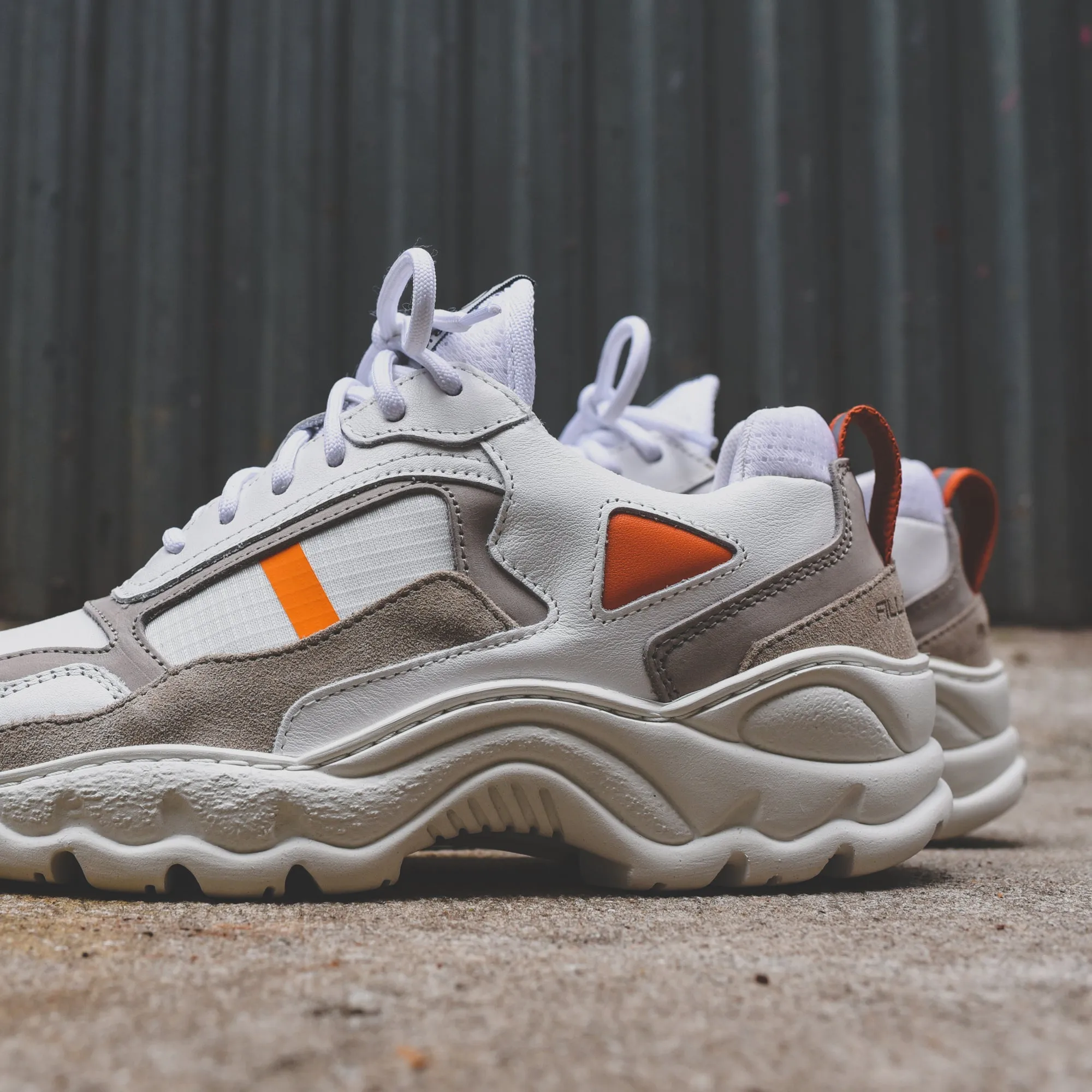 Filling Pieces Trimix Orange - White / Grey