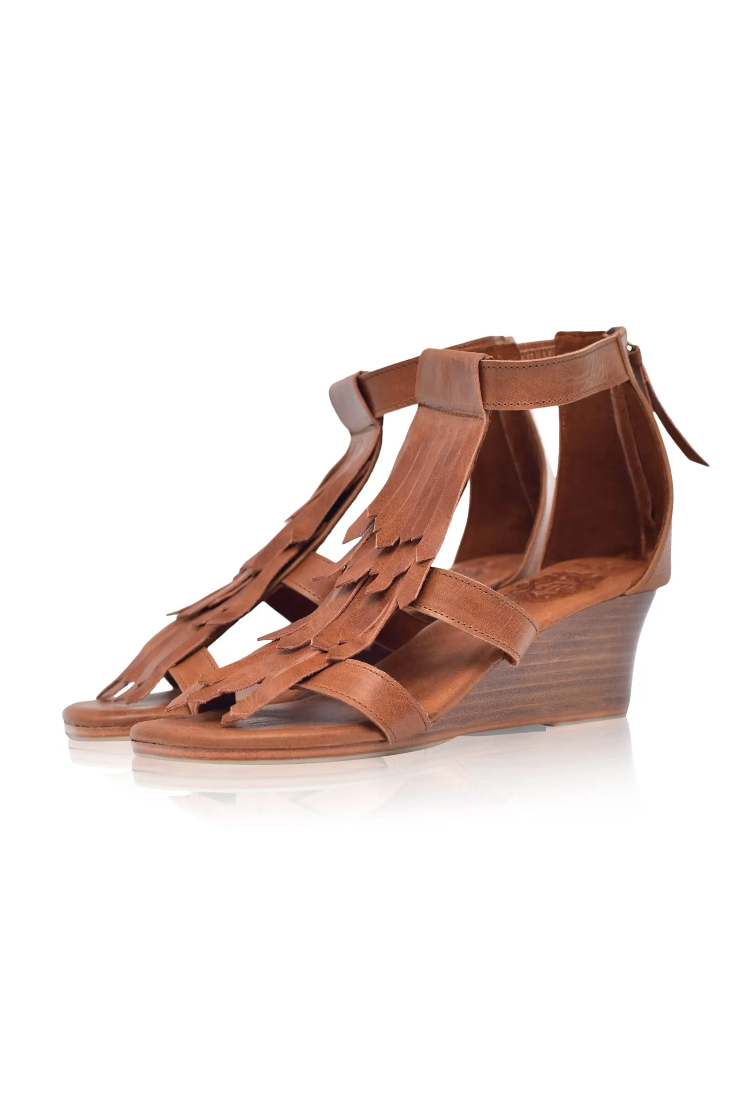 Fly Away Fringe Sandals (Sz. 11)
