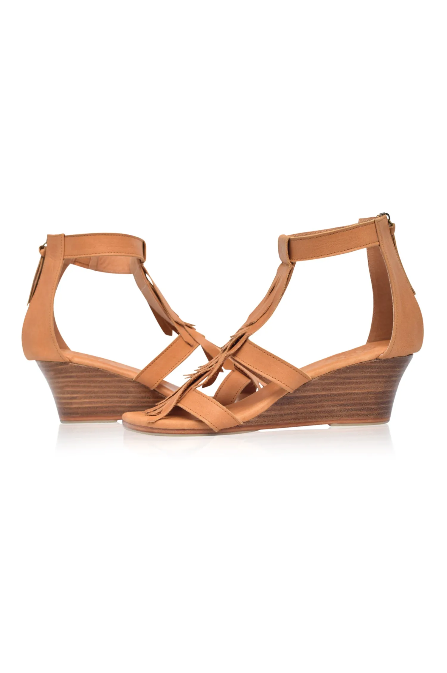 Fly Away Fringe Sandals (Sz. 11)