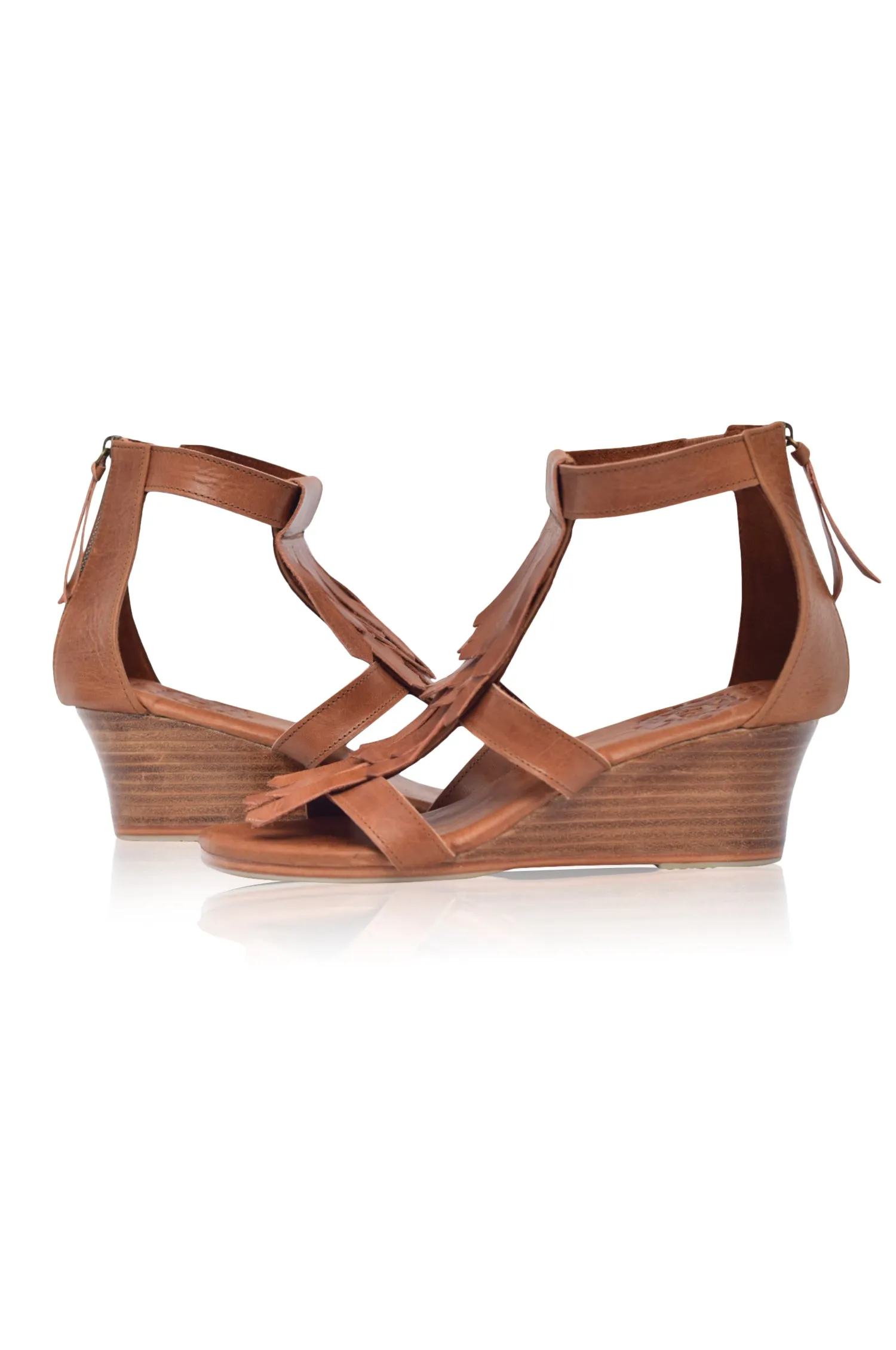 Fly Away Fringe Sandals (Sz. 11)