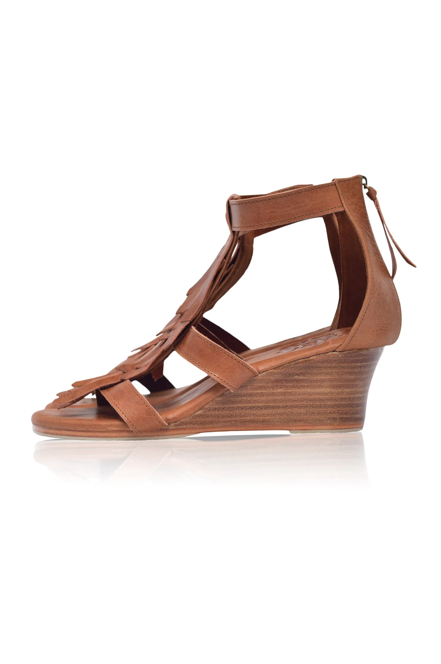 Fly Away Fringe Sandals (Sz. 11)