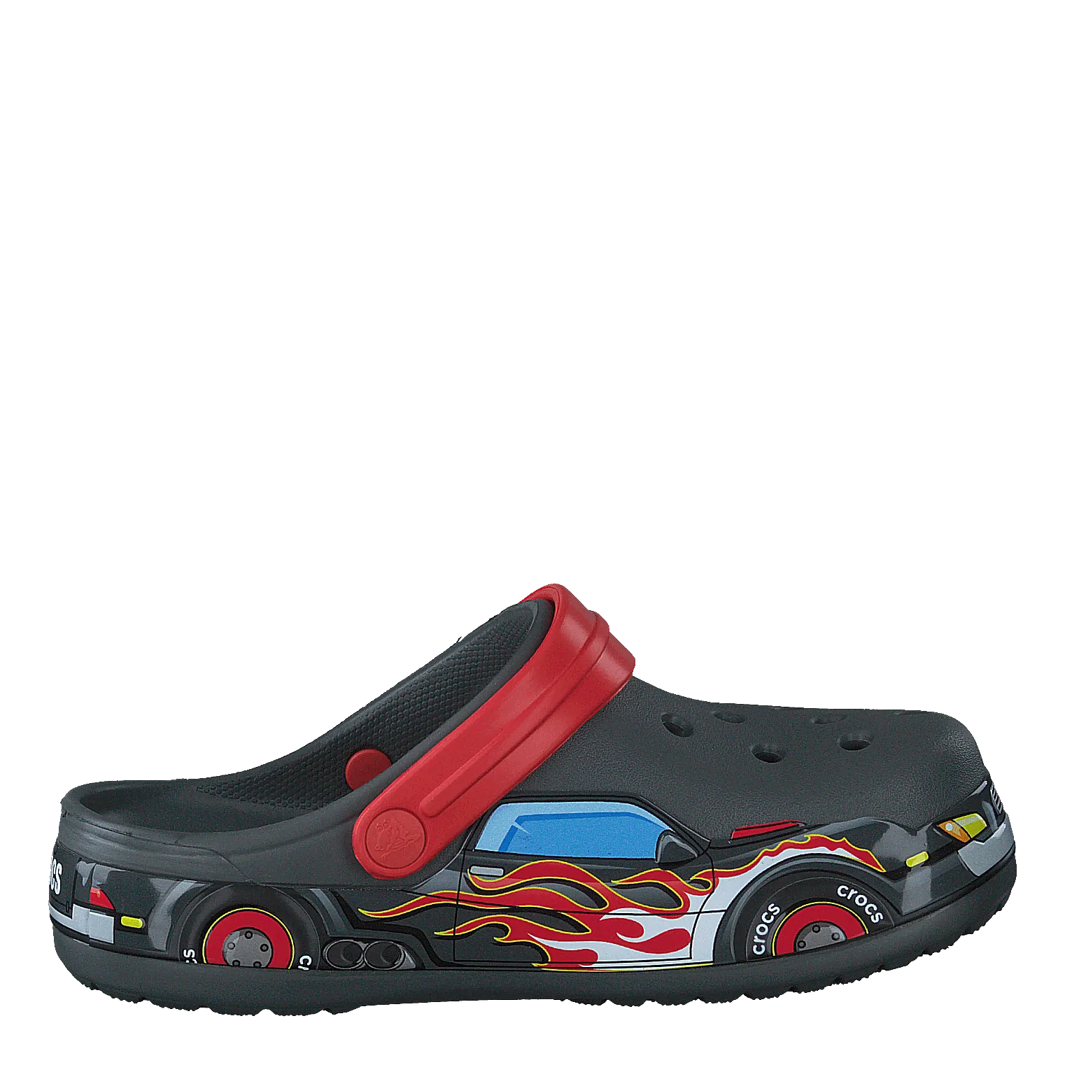 Fun Lab Truck Band Clog Kids Slate Grey