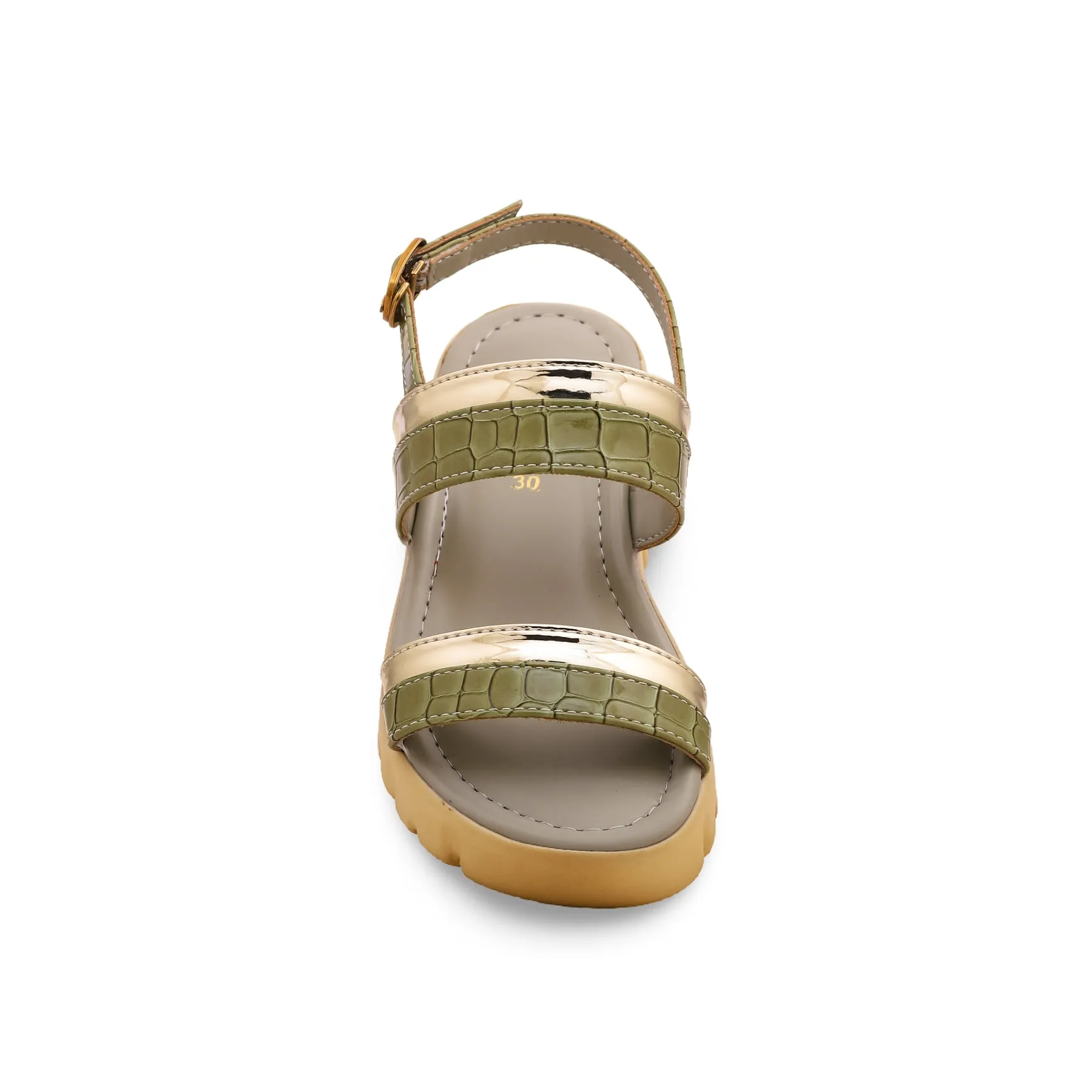 Girls Pistagreen Formal Sandal KD7795