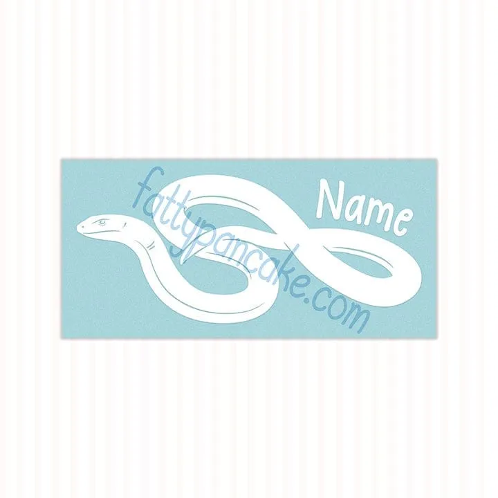 Glass Lizard Decal, Waterproof Vinyl Decal, Cute Reptile Gift