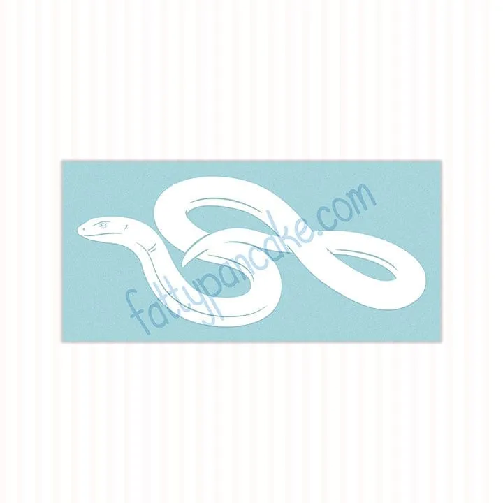 Glass Lizard Decal, Waterproof Vinyl Decal, Cute Reptile Gift