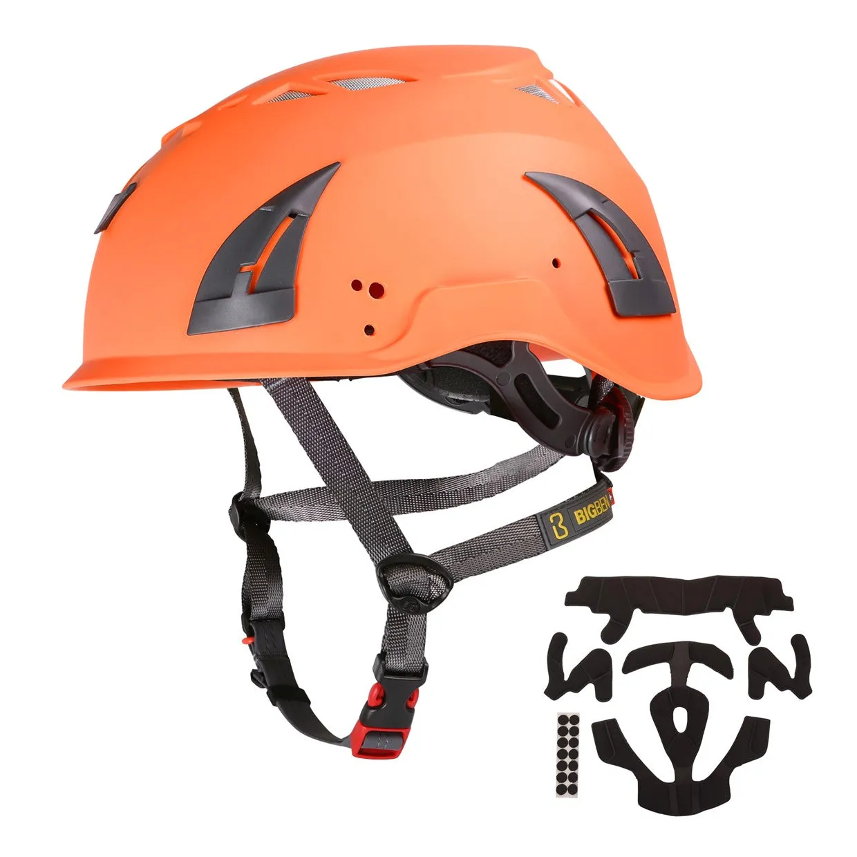Helmet Kit 1 - BIGBEN® UltraLite Vented Safety Helmet & Spare Comfort Pads