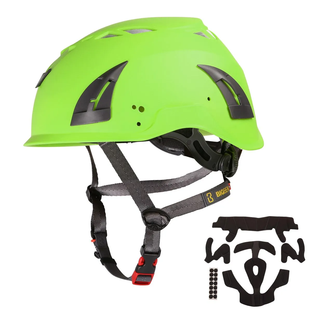 Helmet Kit 1 - BIGBEN® UltraLite Vented Safety Helmet & Spare Comfort Pads