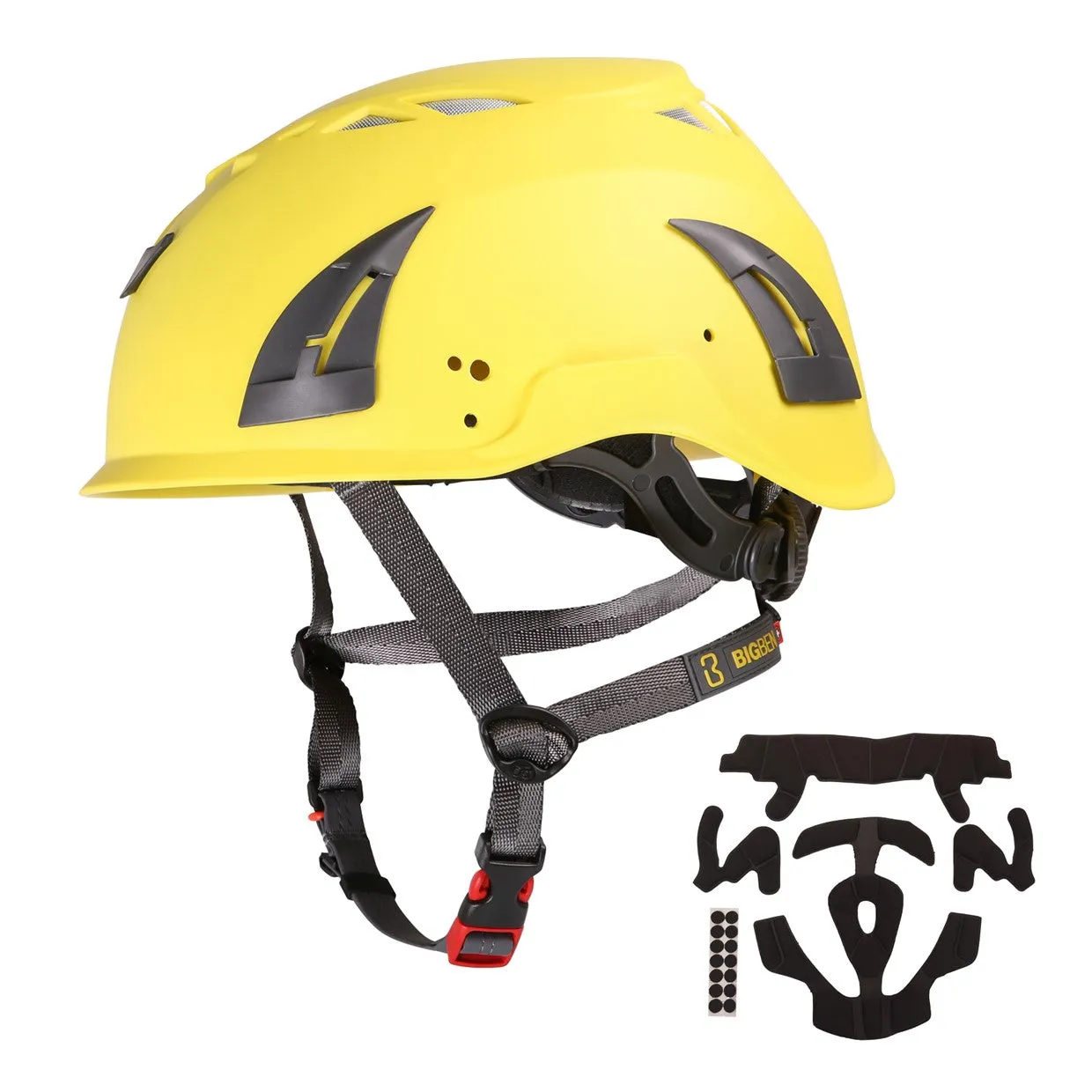 Helmet Kit 1 - BIGBEN® UltraLite Vented Safety Helmet & Spare Comfort Pads