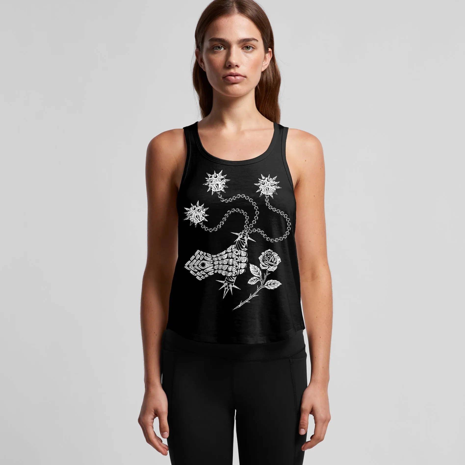 Holy Rose Racerback Tank