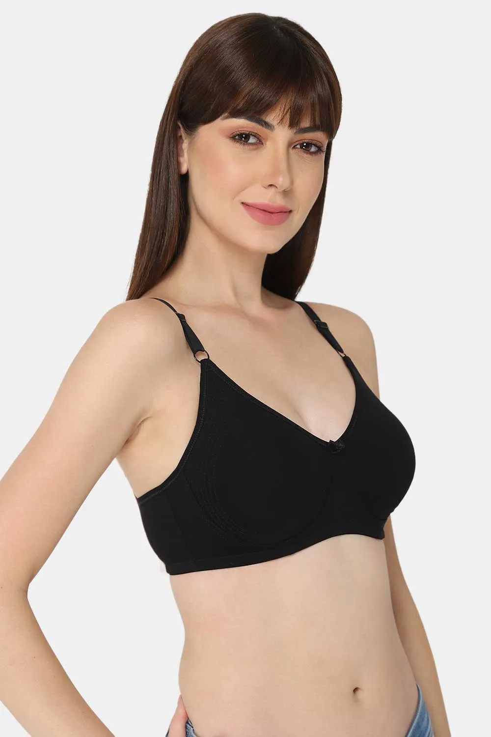 Intimacy Non-Padded T-shirt, Saree Bra -  ES02 - Prime Shade
