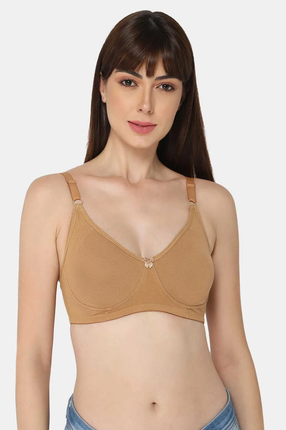 Intimacy Non-Padded T-shirt, Saree Bra -  ES02 - Prime Shade