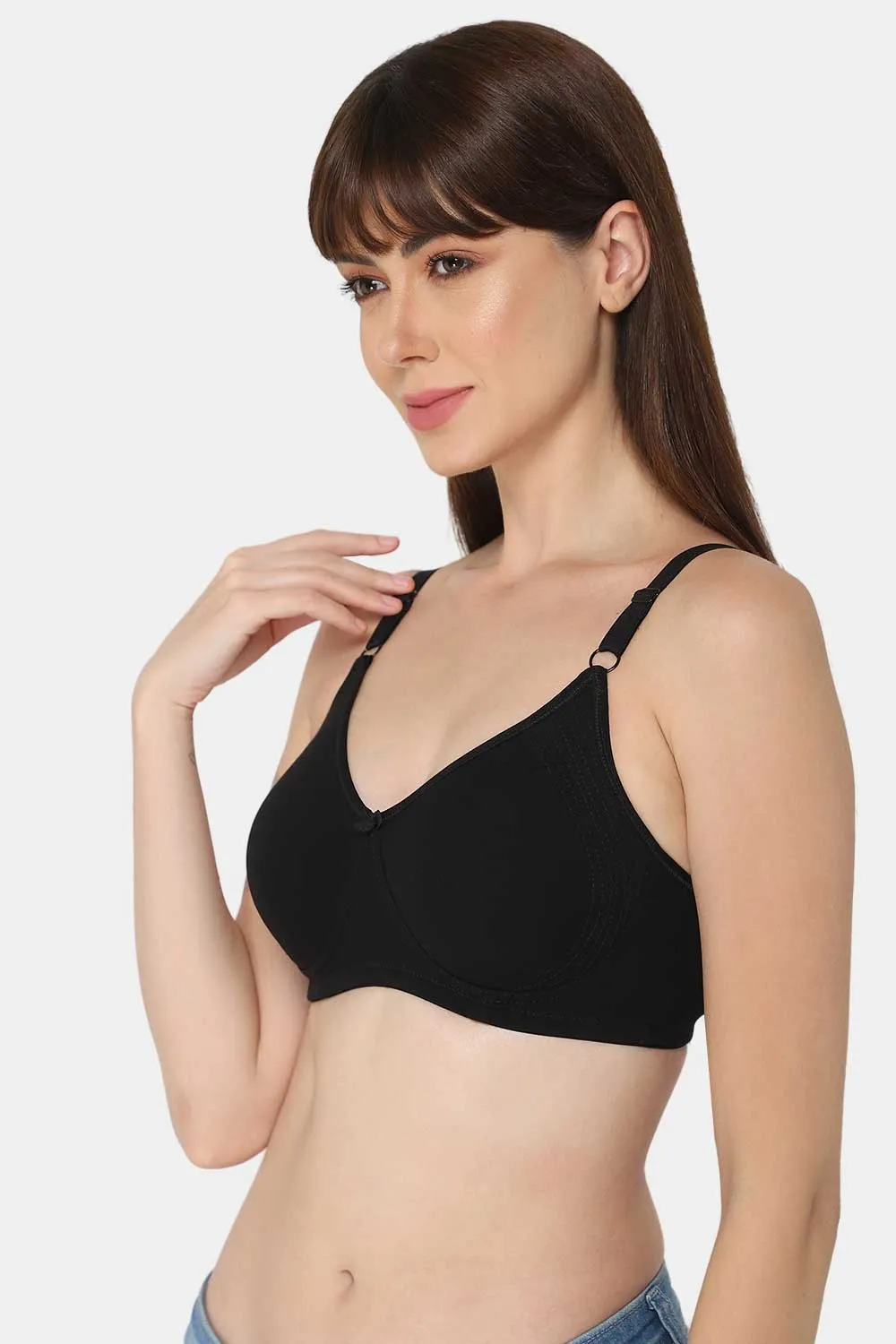 Intimacy Non-Padded T-shirt, Saree Bra -  ES02 - Prime Shade