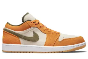 JORDAN 1 LOW ORANGE OLIVE