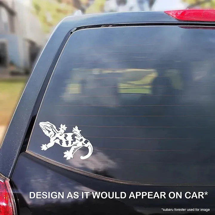 Leachianus Gecko Decal, Waterproof Vinyl Decal, Cute Reptile Gift