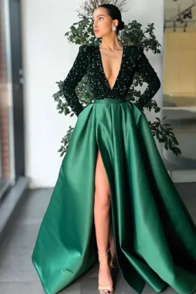 LIA STUBLLA Verona Gown (Emerald)