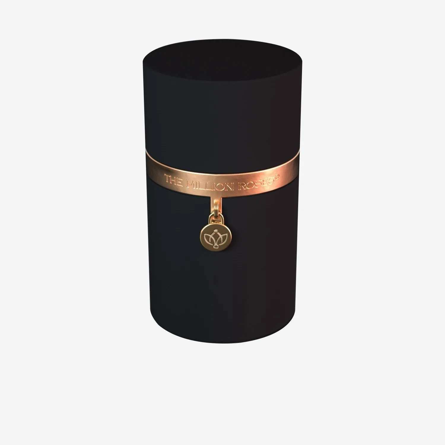 One in a Million™ Round Black Box | Charm Edition | Dark Purple Rose