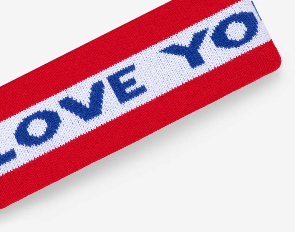 Red Blue and White Headband