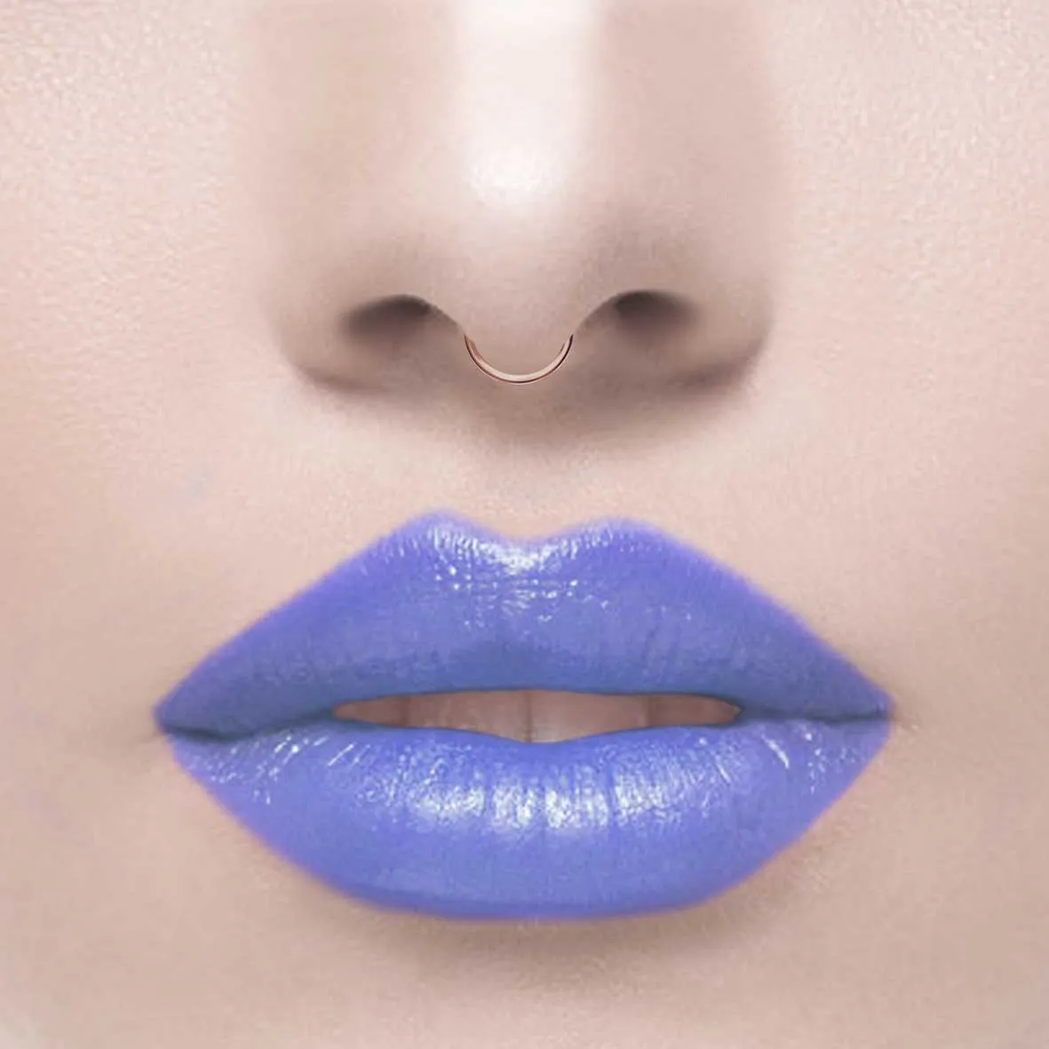 SANDY EXTRA MINI. Rose Gold Septum Clicker Ring