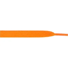 Skateboard Flat 1/2 - Neon Orange (12 Pair Pack) Shoelaces