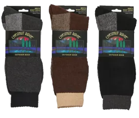Socks-Men's Chestnut Ridge Solid Boot and Outdoor Sock