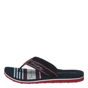 Tommy Signature Beach Sandal Rwb