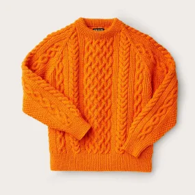 WOOL FISHERMAN'S SWEATER